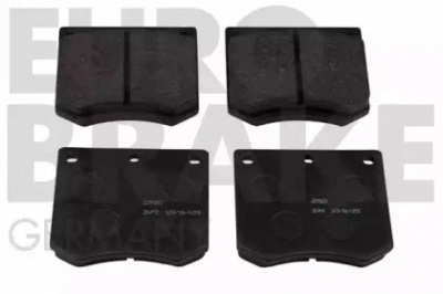 EUROBRAKE 5502229923 -  Комплект тормозных колодок, дисковый тормоз