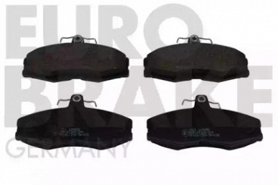 EUROBRAKE 5502229958 -  Комплект тормозных колодок, дисковый тормоз