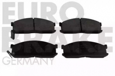 EUROBRAKE 5502229961 -  Комплект тормозных колодок, дисковый тормоз