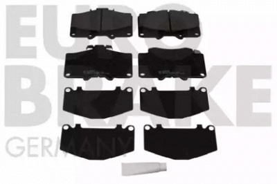 EUROBRAKE 5502229962 -  Комплект тормозных колодок, дисковый тормоз