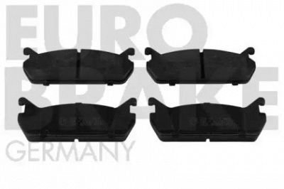 EUROBRAKE 5502229973 -  Комплект тормозных колодок, дисковый тормоз