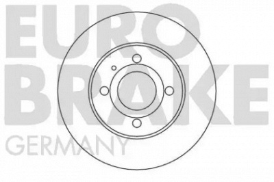 EUROBRAKE 5815201011 -  Тормозной диск