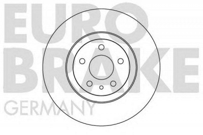 EUROBRAKE 5815201019 -  Тормозной диск
