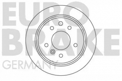 EUROBRAKE 5815201217 -  Тормозной диск
