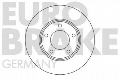 EUROBRAKE 5815201220 -  Тормозной диск