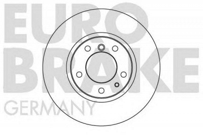 EUROBRAKE 5815201518 -  Тормозной диск