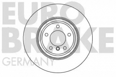 EUROBRAKE 5815201580 -  Тормозной диск