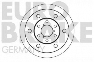 EUROBRAKE 5815202306 -  Тормозной диск