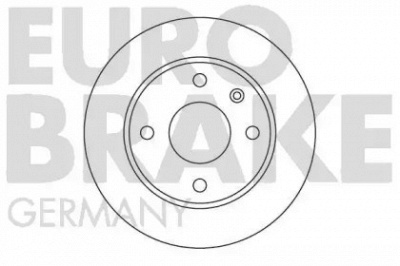EUROBRAKE 5815202512 -  Тормозной диск