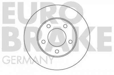EUROBRAKE 5815202521 -  Тормозной диск