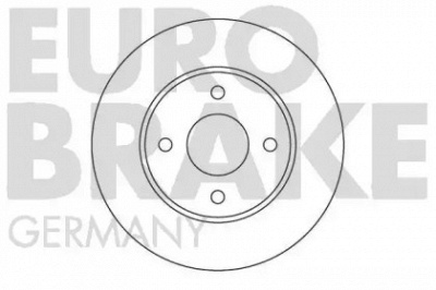 EUROBRAKE 5815202537 -  Тормозной диск