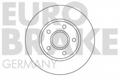 EUROBRAKE 5815202538 -  Тормозной диск