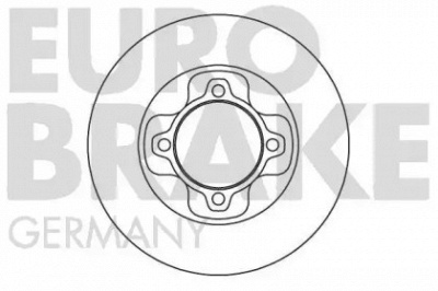 EUROBRAKE 5815203208 -  Тормозной диск