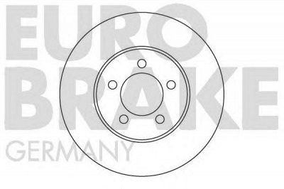 EUROBRAKE 5815203263 -  Тормозной диск