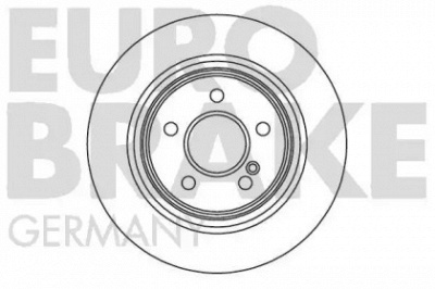 EUROBRAKE 58152033105 -  Тормозной диск