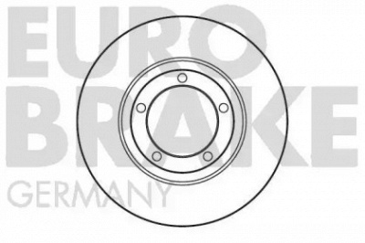 EUROBRAKE 5815203404 -  Тормозной диск
