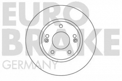 EUROBRAKE 5815203421 -  Тормозной диск