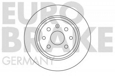 EUROBRAKE 5815203619 -  Тормозной диск