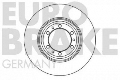 EUROBRAKE 5815203627 -  Тормозной диск