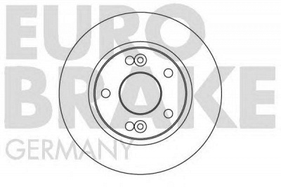 EUROBRAKE 5815203913 -  Тормозной диск