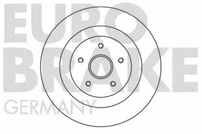 EUROBRAKE 5815203952 -  Тормозной диск
