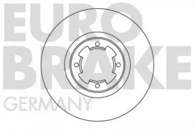 EUROBRAKE 5815204402 -  Тормозной диск
