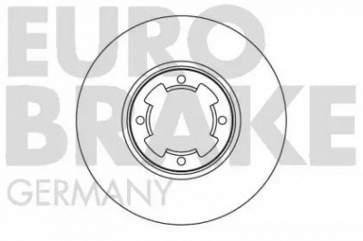 EUROBRAKE 5815204405 -  Тормозной диск