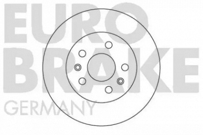 EUROBRAKE 5815204708 -  Тормозной диск