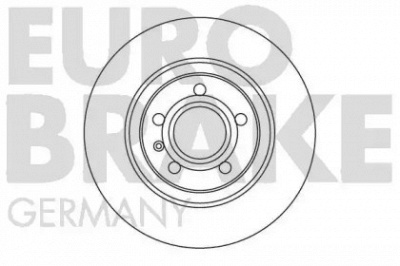 EUROBRAKE 58152047113 -  Тормозной диск