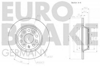EUROBRAKE 58152047133 -  