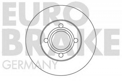 EUROBRAKE 5815204719 -  Тормозной диск