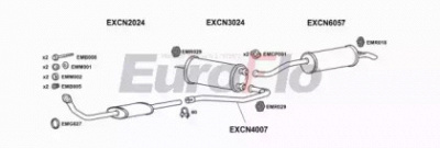 EUROFLO cnbx193008a - Система выпуска ОГ