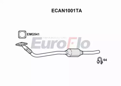 EUROFLO ecan1001ta -  Катализатор