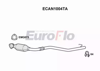 EUROFLO ecan1004ta - Катализатор