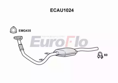 EUROFLO ecau1024 -  Катализатор