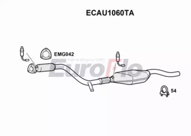 EUROFLO ecau1060ta - Катализатор
