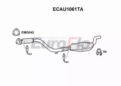 EUROFLO ecau1061ta - Катализатор