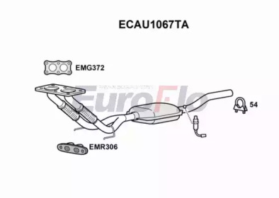 EUROFLO ecau1067ta -  Катализатор