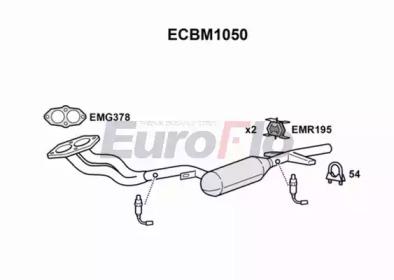EUROFLO ecbm1050 -  Катализатор