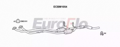 EUROFLO ecbm1054 - Катализатор