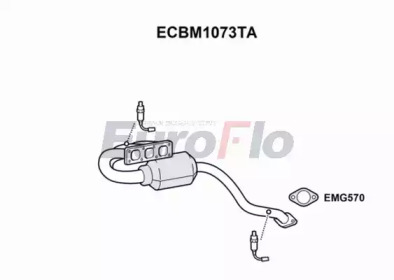 EUROFLO ecbm1073ta - Катализатор