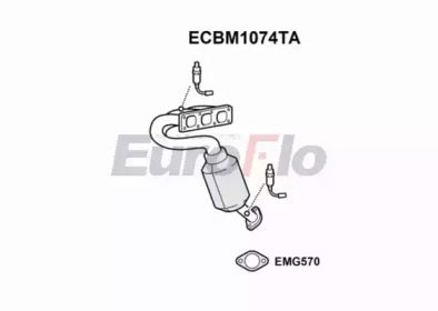 EUROFLO ecbm1074ta - Катализатор