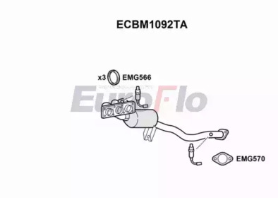 EUROFLO ecbm1092ta -  Катализатор