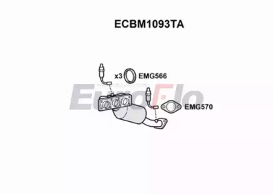 EUROFLO ecbm1093ta -  Катализатор