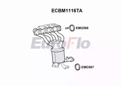 EUROFLO ecbm1116ta - Катализатор