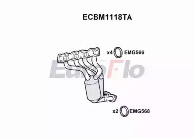 EUROFLO ecbm1118ta -  Катализатор