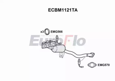 EUROFLO ecbm1121ta - Катализатор