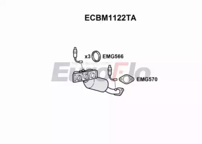 EUROFLO ecbm1122ta - Катализатор