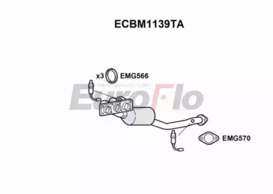 EUROFLO ecbm1139ta -  Катализатор