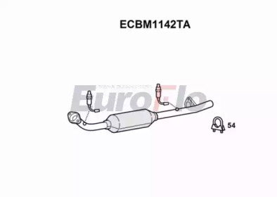 EUROFLO ecbm1142ta - Катализатор